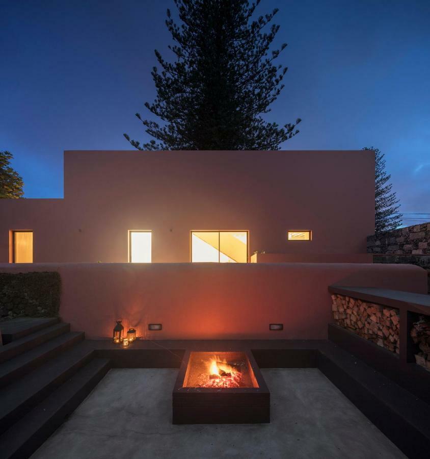 Pink House Azores 蓬塔德尔加达 外观 照片