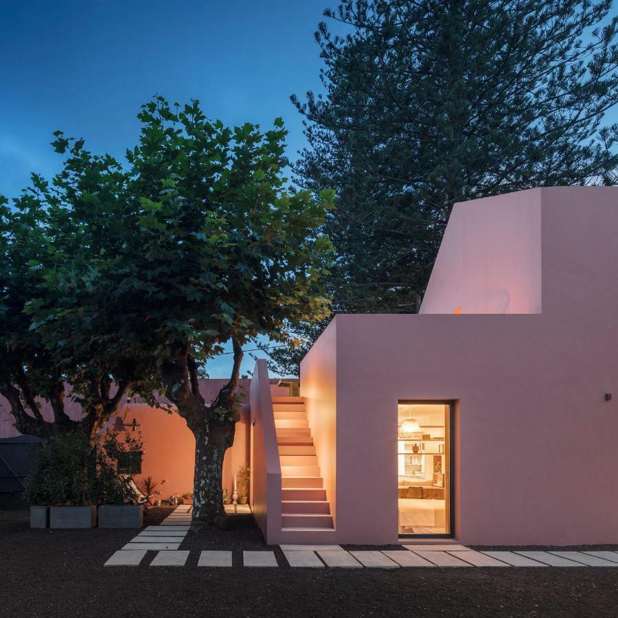 Pink House Azores 蓬塔德尔加达 外观 照片