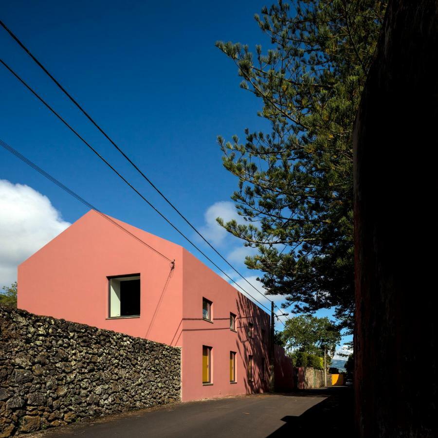 Pink House Azores 蓬塔德尔加达 外观 照片