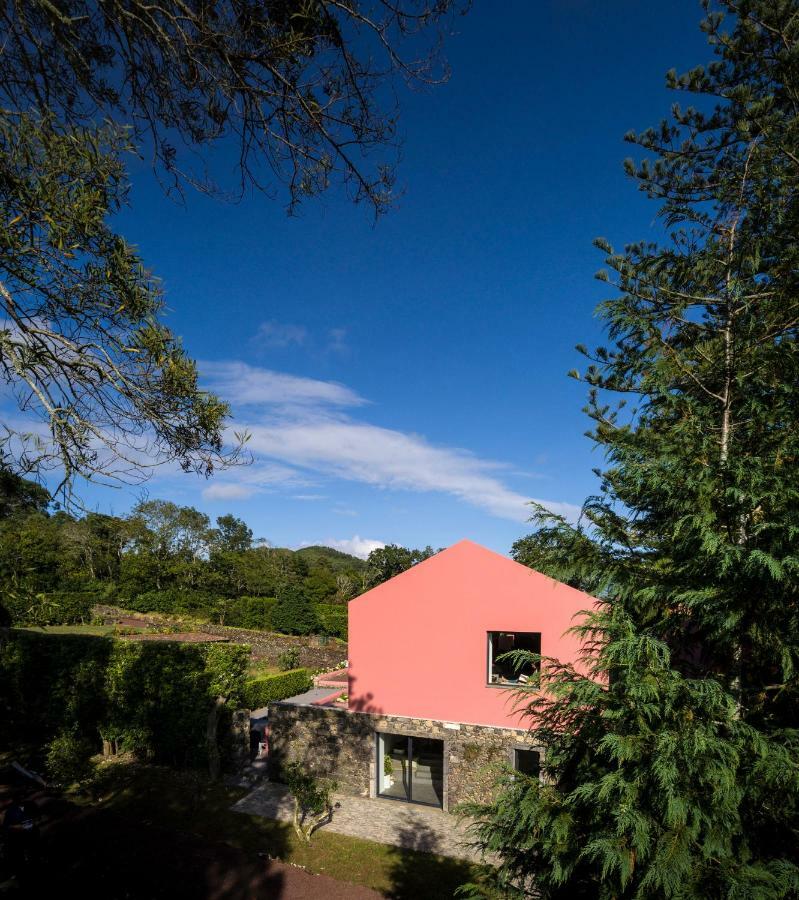 Pink House Azores 蓬塔德尔加达 外观 照片