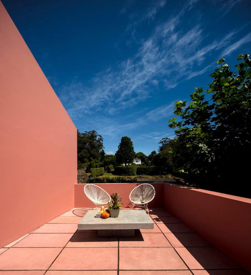 Pink House Azores 蓬塔德尔加达 外观 照片