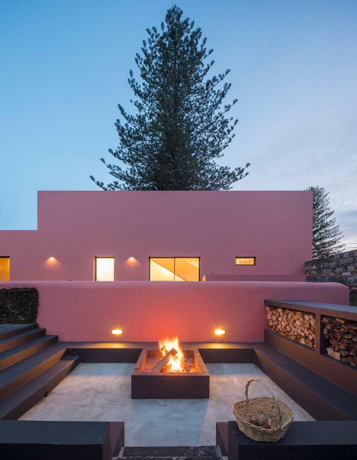 Pink House Azores 蓬塔德尔加达 外观 照片